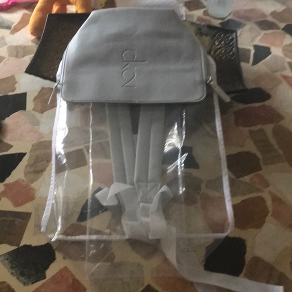 calvin klein clear backpack